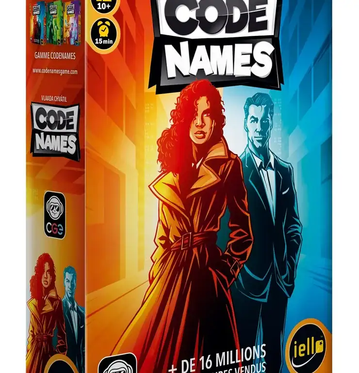 Test et avis de Codenames (édition 2025) chez Iello