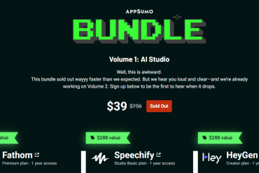 AppSumo AI Studio Bundle : Une offre à 39 $ qui valait (vraiment) le coup !