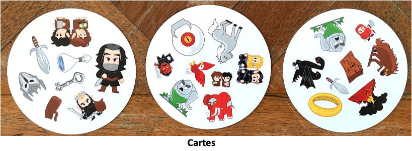 Test et avis de Dobble Le Seigneur des Anneaux