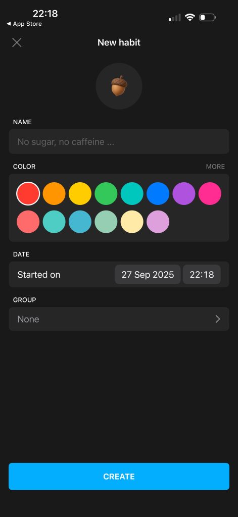 Appli IOS gratuite temporairement Ever Since: Habit days counter