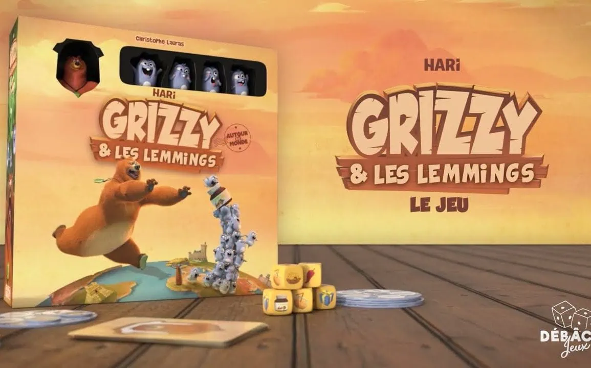 Test et avis de Grizzly & les lemmings chez Ludistri