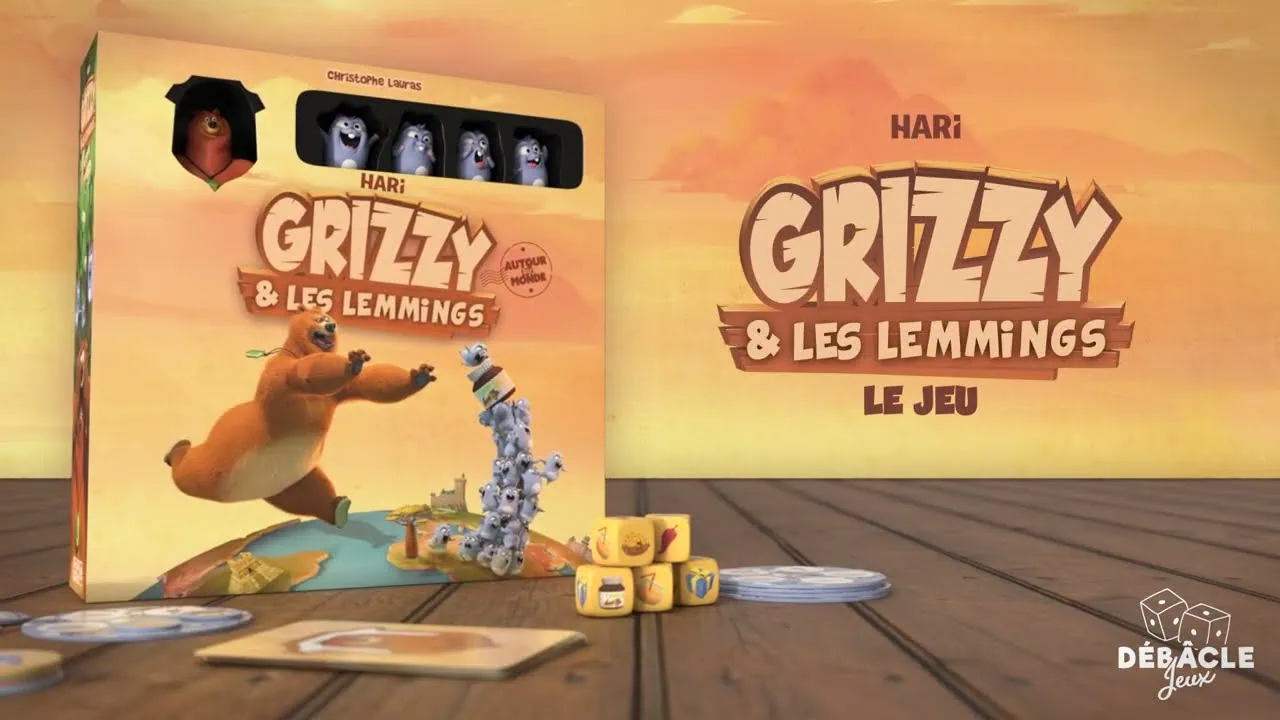 Test et avis de Grizzly & les lemmings chez Ludistri
