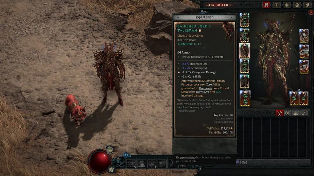 Diablo IV Saison du chaos infernal