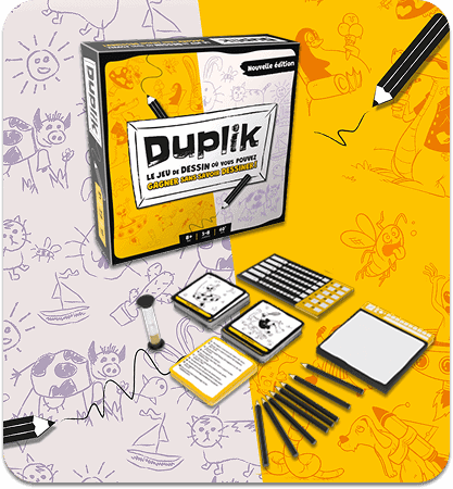 Duplik : jeu de dessin basé sur l'écoute et les critères