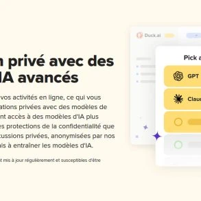 DuckDuckGo Pro (DuckAI) : essai gratuit, modèles IA premium (GPT-5, Claude) et VPN inclus