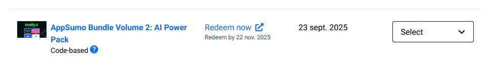 Appsumo Bundle Volume 2 : AI Power Pack