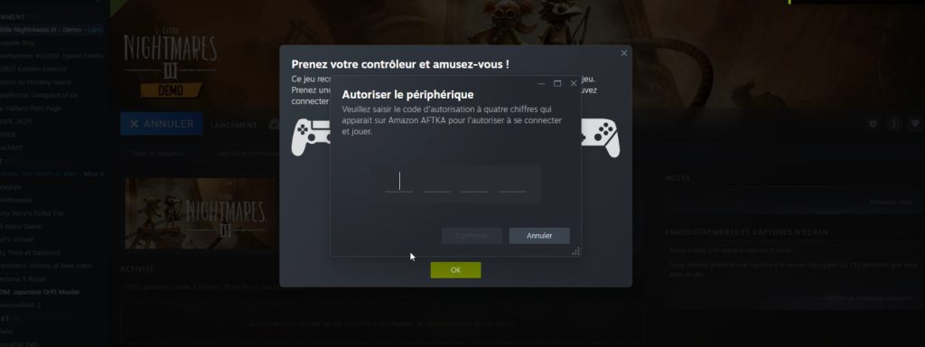 Tuto Installation de Steam Link sur Amazon Fire TV
