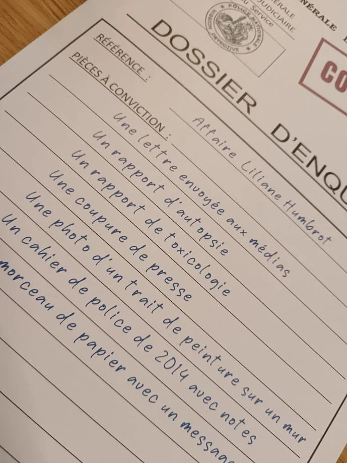 Test et avis du silence de l'ombre chez Mission Détective