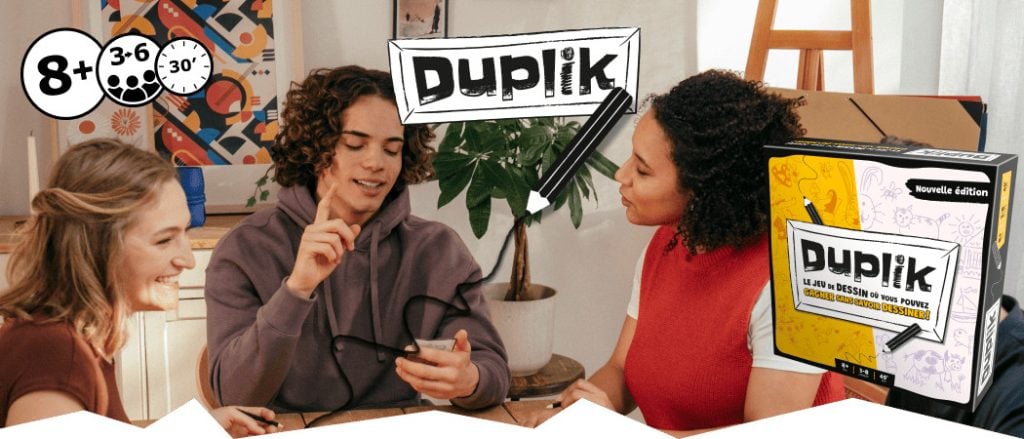Duplik : jeu de dessin basé sur l'écoute et les critères