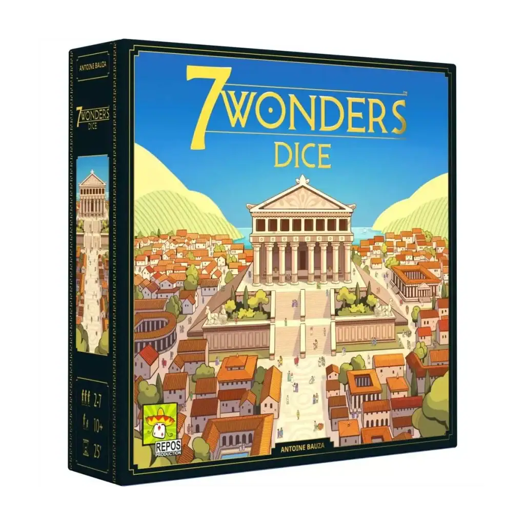 7 Wonders Dice : transposition shake & write du jeu de civilisation