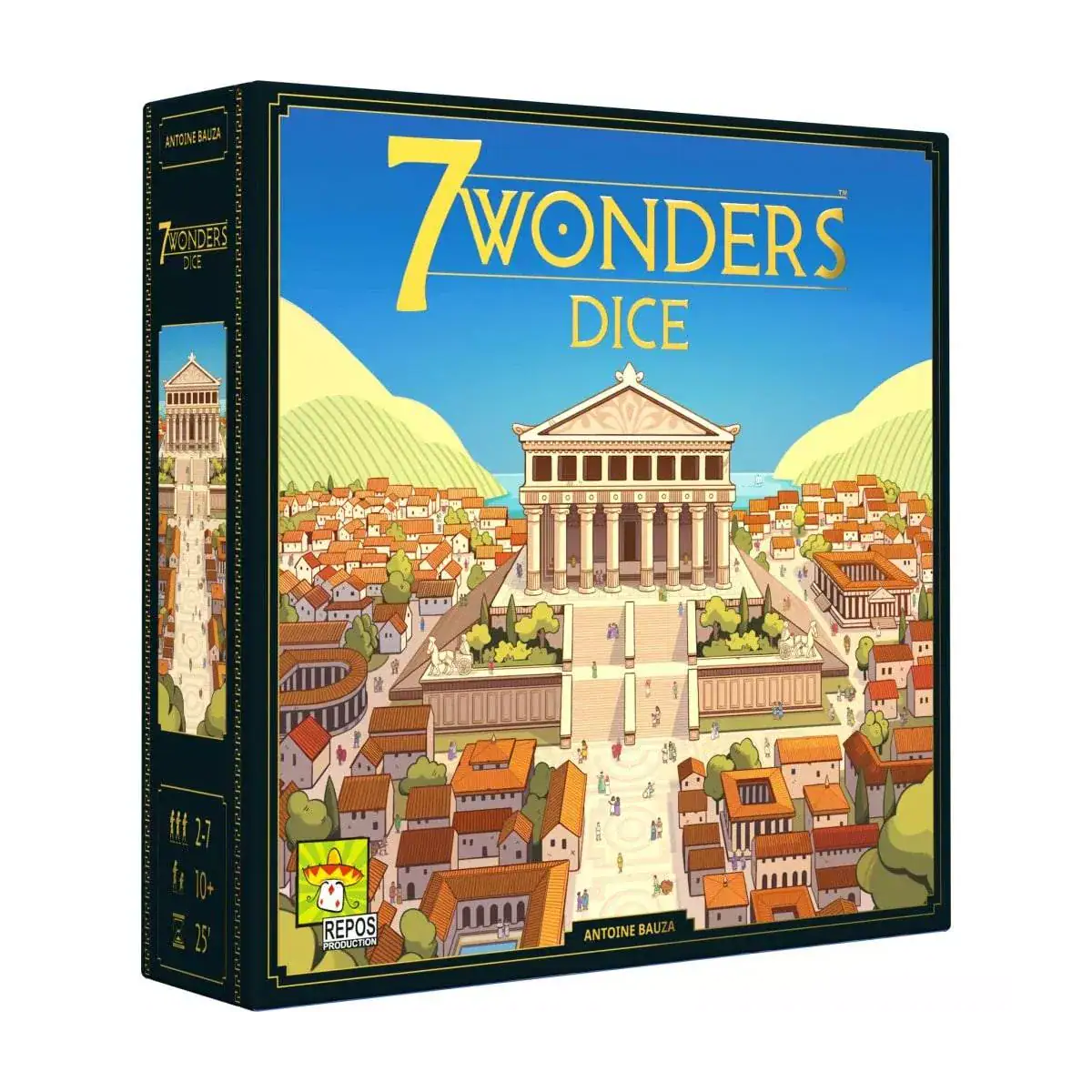 7 Wonders Dice : transposition shake & write du jeu de civilisation