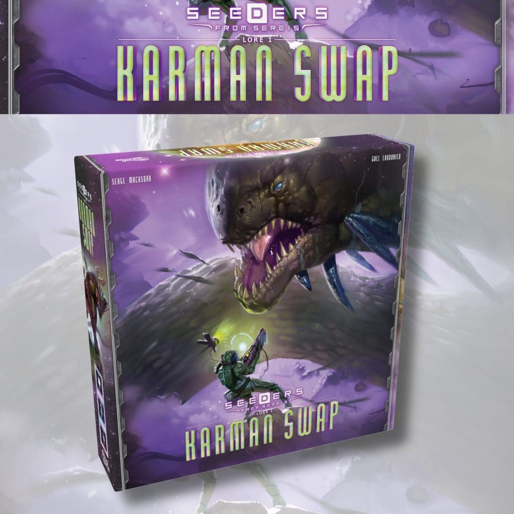 Présentation des jeux Ciceron et Karman Swap par Ludistri