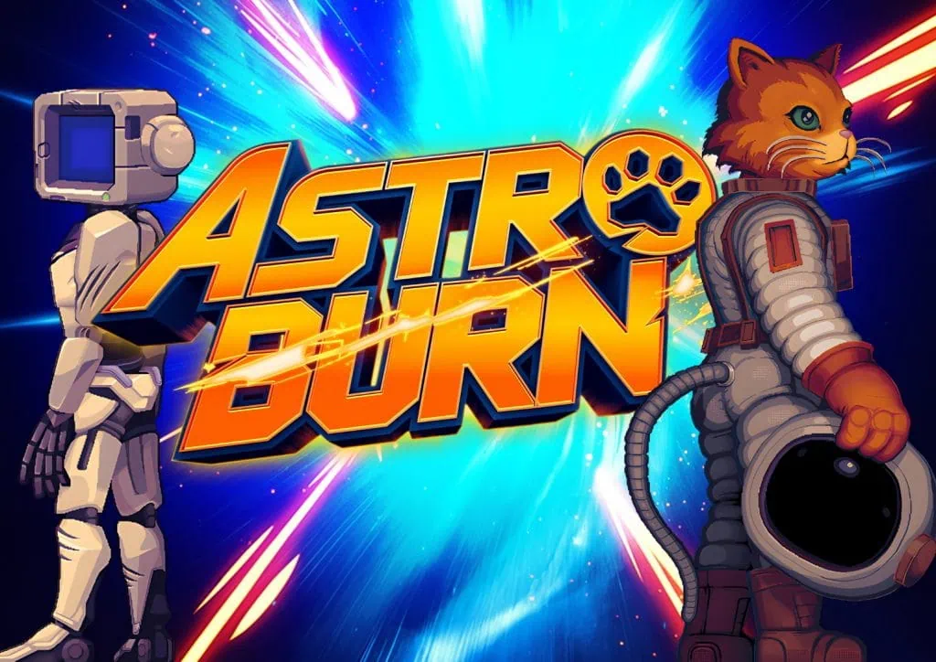 Astro Burn : Un shooter rétro inspiré avec un chat pilote