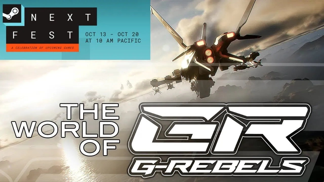G-Rebels : Nouvelle démo du simulateur de vol pour Steam Next Fest