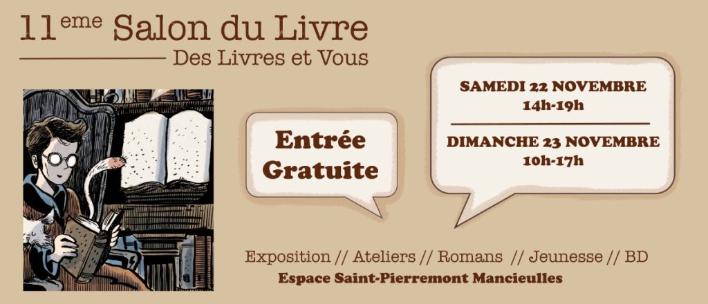 Salon du Livre 2025 à Val de Briey (Mancieulles) – Auteurs, ateliers et animations