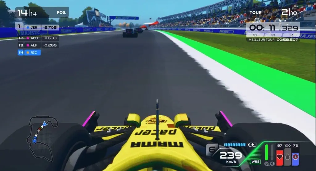 Test et avis du jeu Formula Legends sur PS5