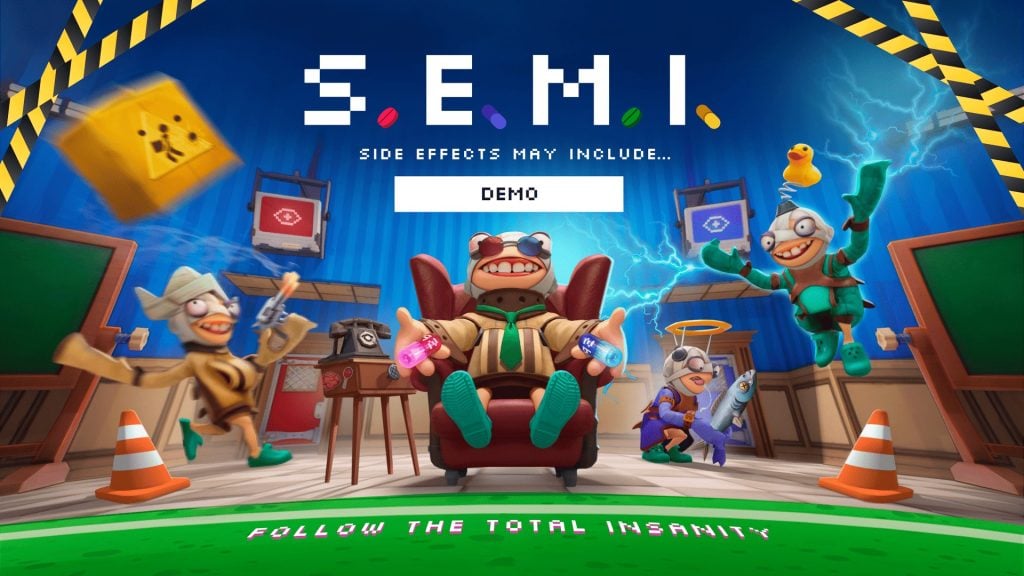 S.E.M.I. – Side Effects May Include : Évasion chaotique d'un asile en coopératif