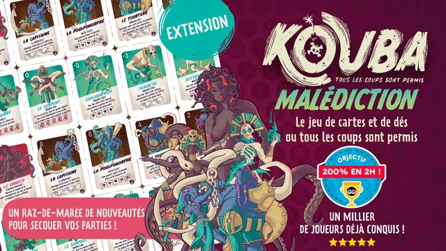 KOUBA Malédiction : Lancement de la nouvelle extension sur Ulule