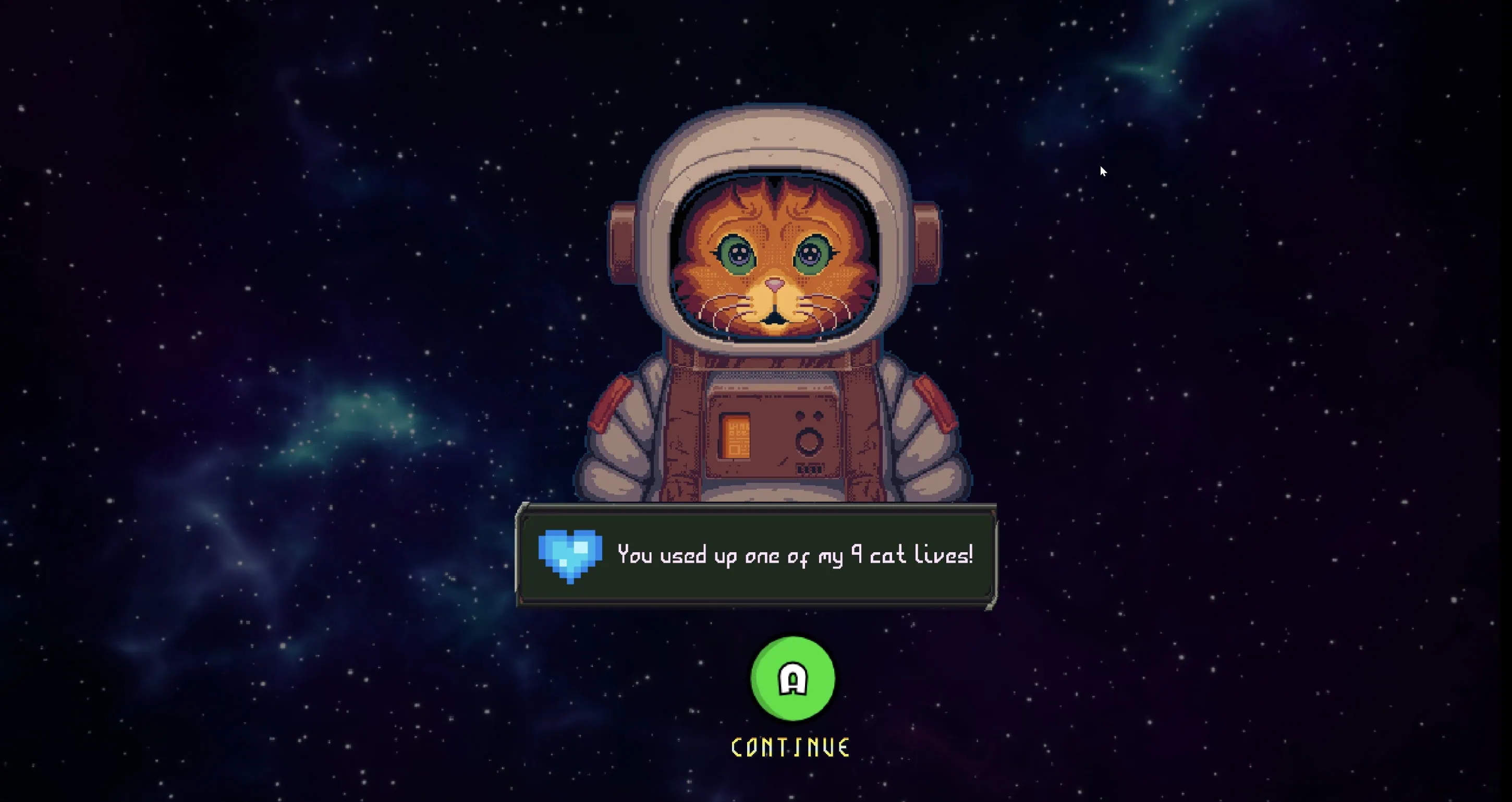 Astro Burn : Un shooter rétro inspiré avec un chat pilote