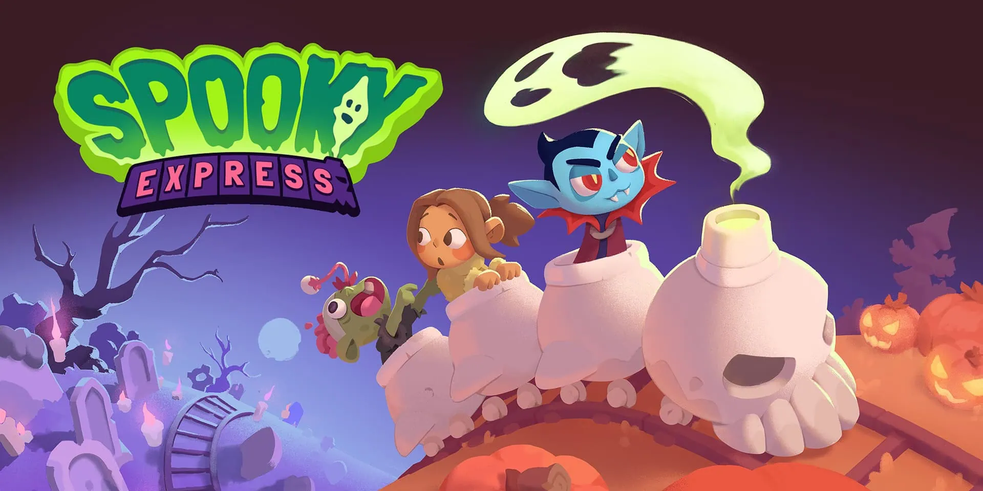 Spooky Express : nouveau jeu de puzzle de Draknek & Friends