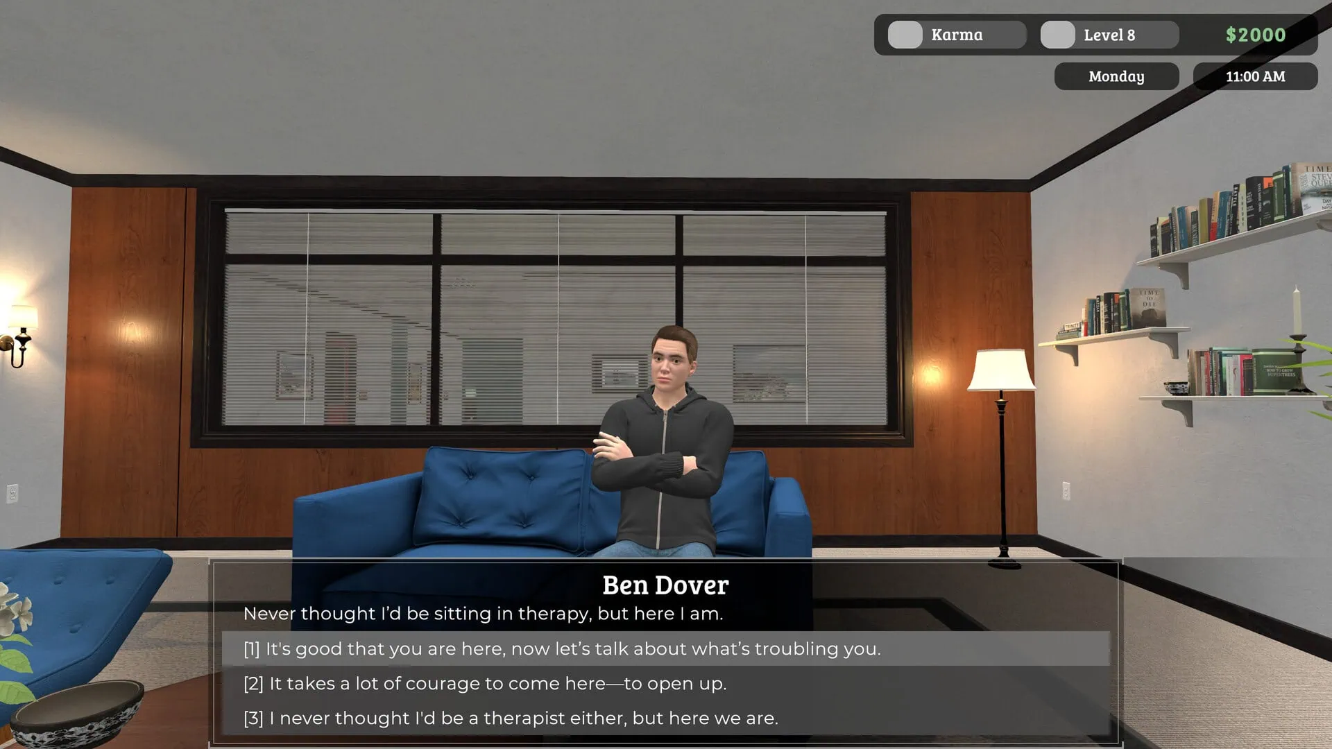 Therapy Simulator : un simulateur de dialogue psychologique