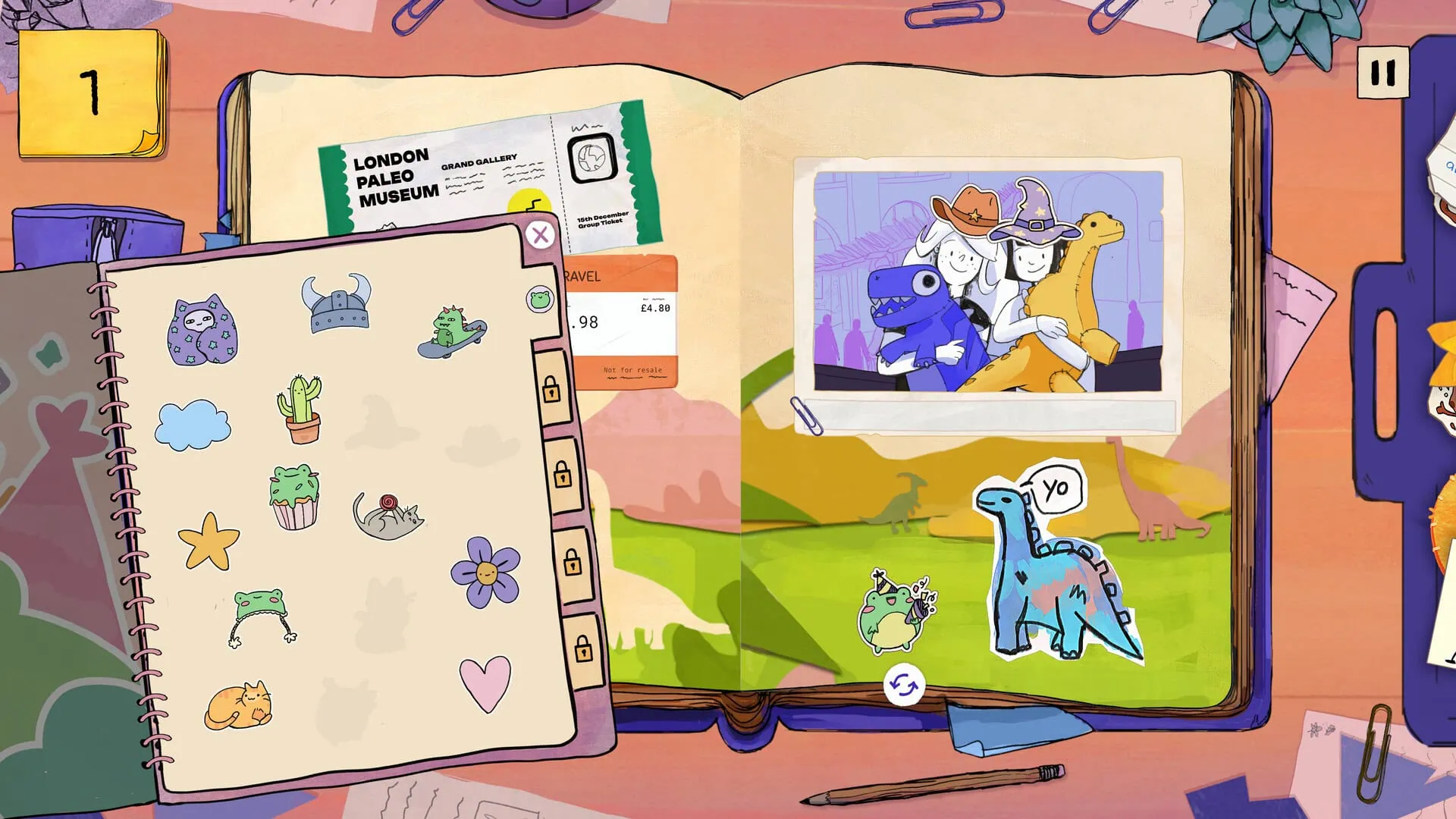 Pieced Together : une démo du jeu de scrapbooking