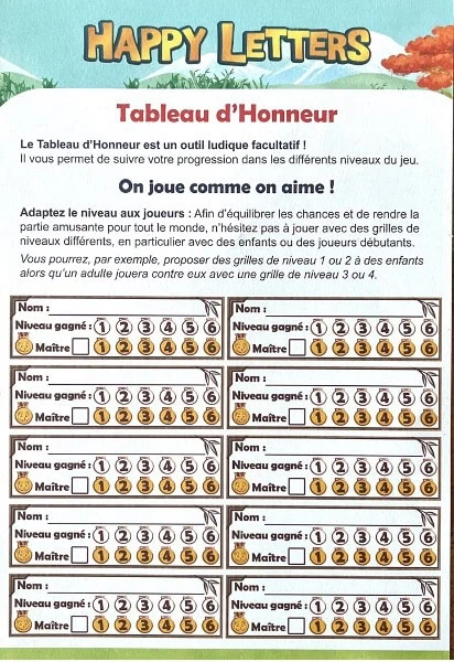 Test et avis de Happy Letters