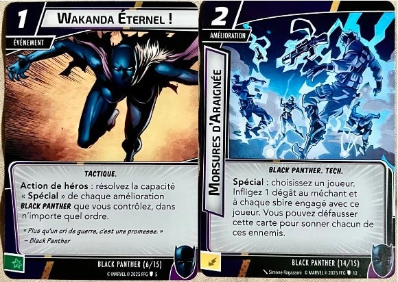 Présentation de Marvel Champions le jeu de cartes - Black Panther