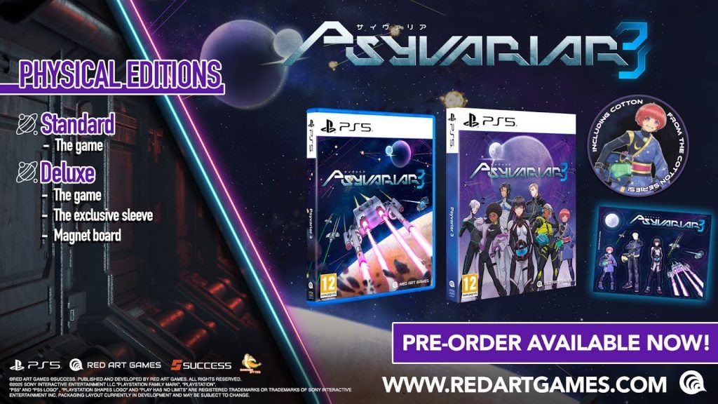 Psyvariar 3 : date de sortie