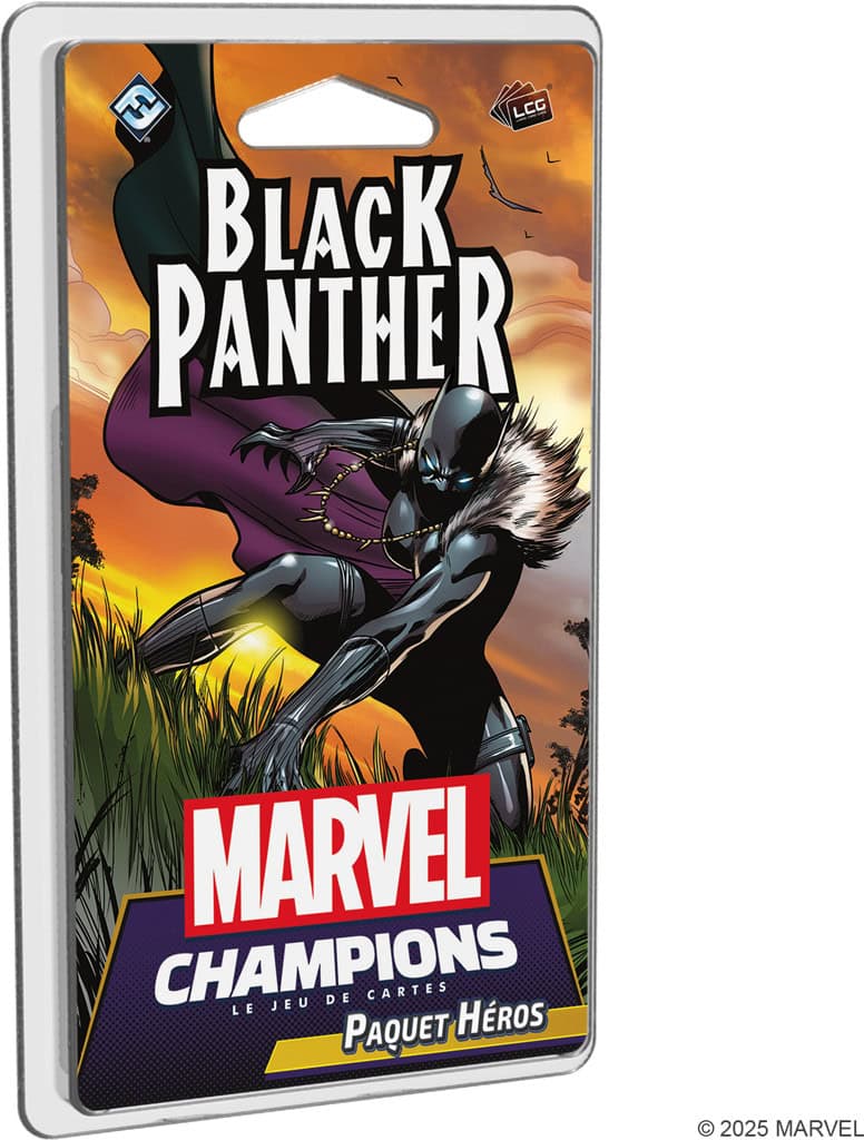 Présentation de Marvel Champions le jeu de cartes - Black Panther