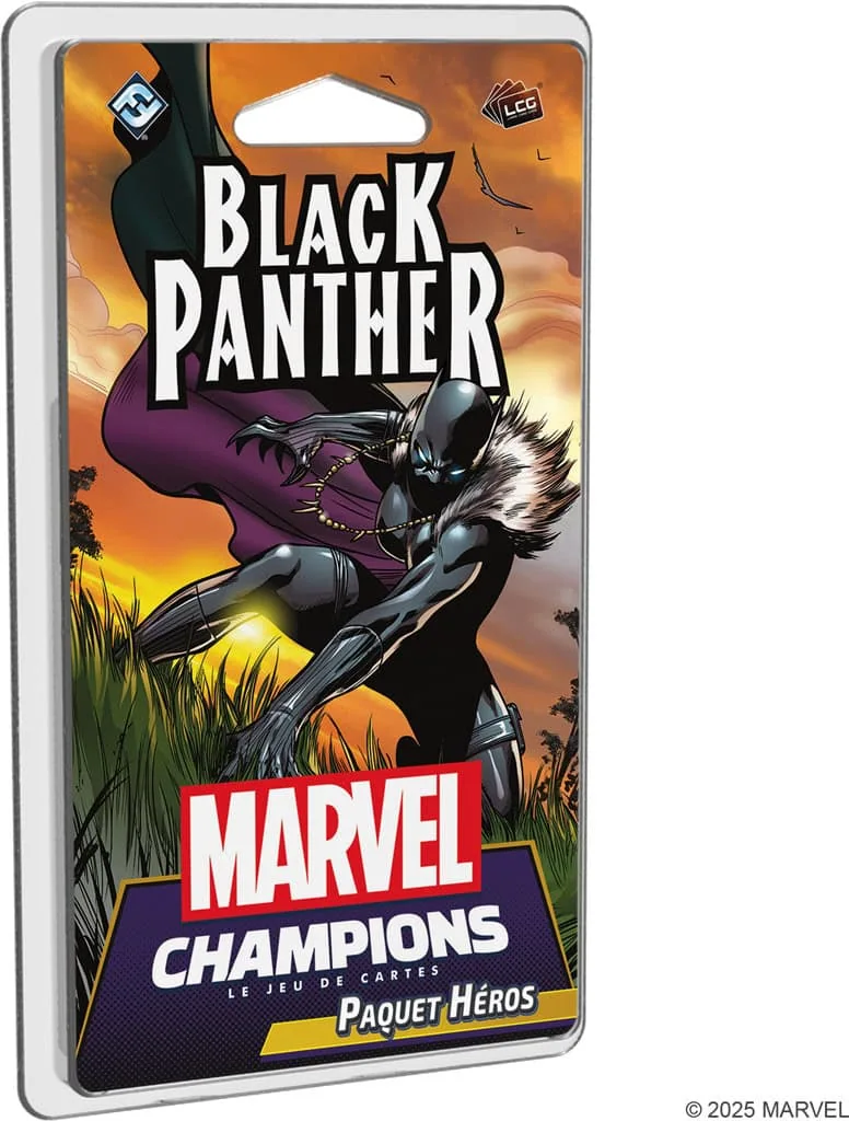 Présentation de Marvel Champions le jeu de cartes - Black Panther