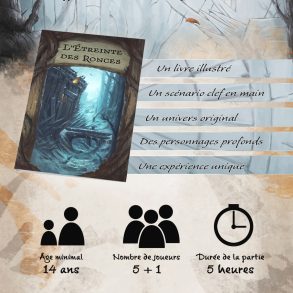 L'Étreinte des Ronces : Une Murder Party en huis clos immersif