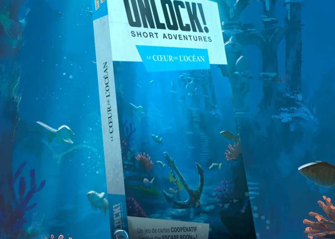 Space Cowboys lance Unlock! Short Adventures : Le Cœur de l'Océan
