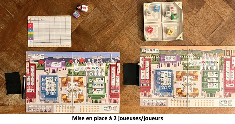 Test et avis de 7 Wonders Dice