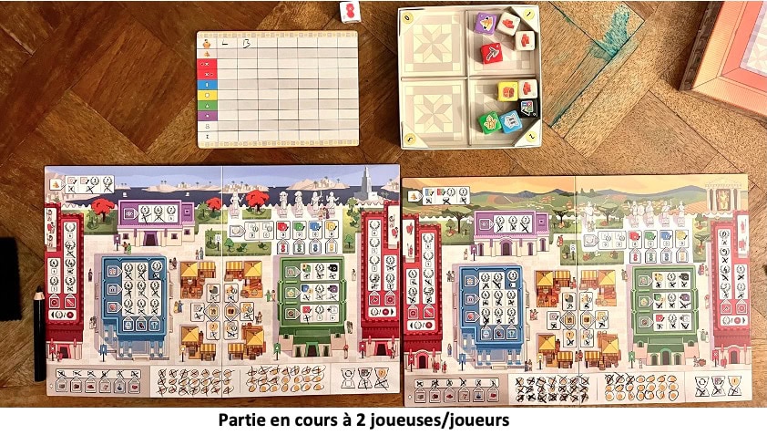 Test et avis de 7 Wonders Dice