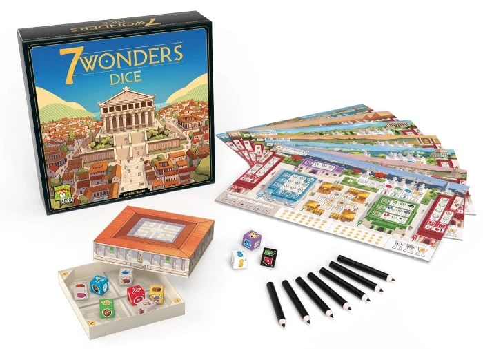 Test et avis de 7 Wonders Dice