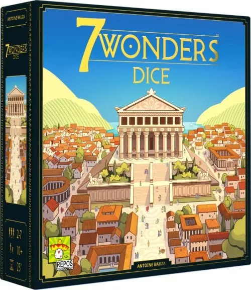 7 Wonders dice jeu