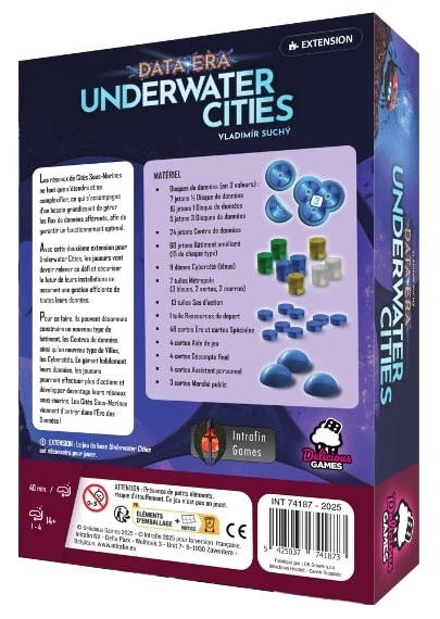 Test et avis de Data Era – extension pour Underwater Cities