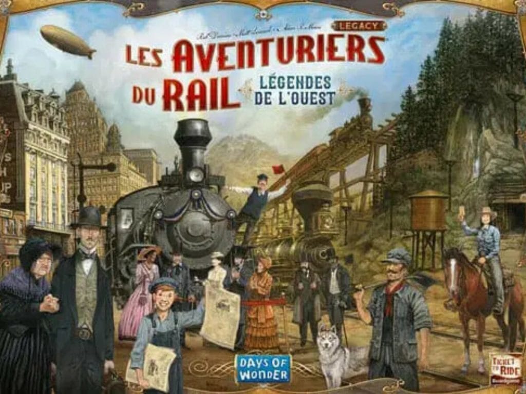 Test et avis des Aventuriers du rail Légendes de l'ouest chez Days of Wonder