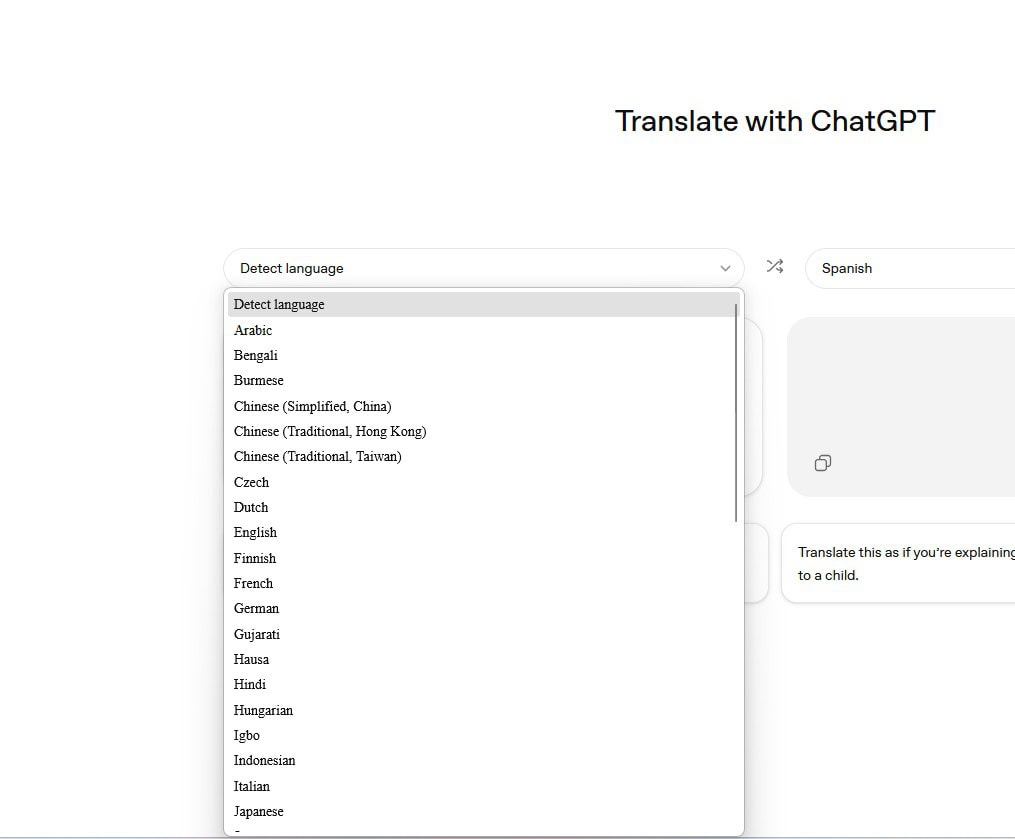 ChatGPT Translate : une nouvelle alternative gratuite à Google Translate et DeepL ?