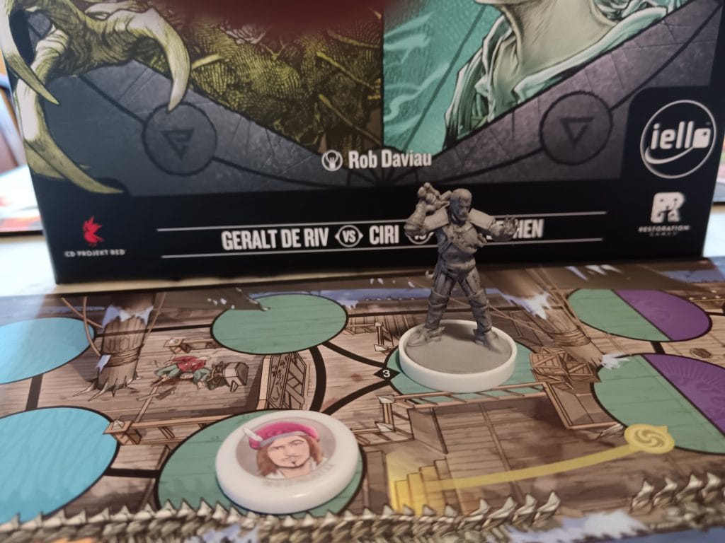 Test et avis de Unmatched The Witcher d'Argent et d'Acier chez Iello