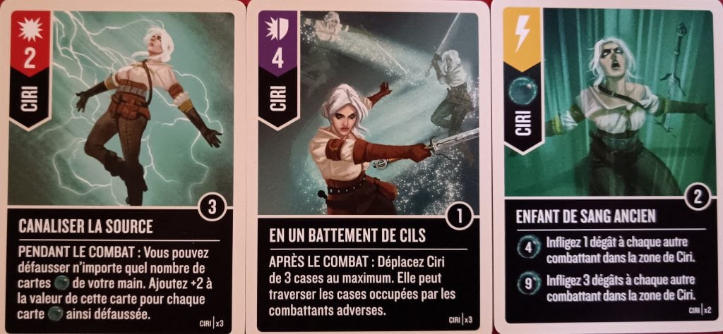 Test et avis de Unmatched The Witcher d'Argent et d'Acier chez Iello