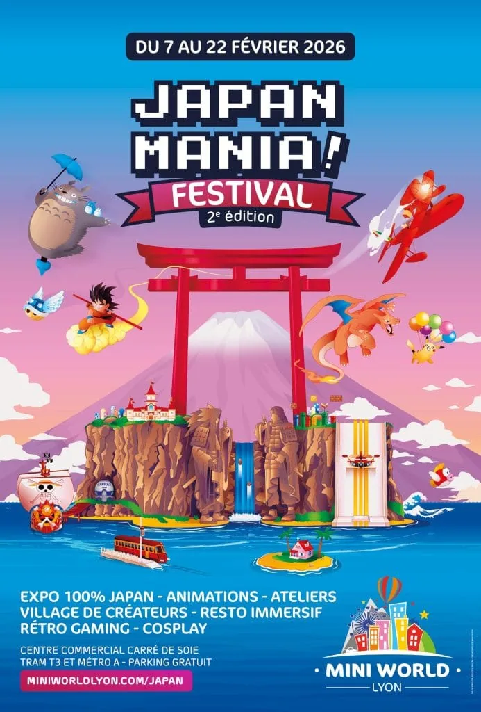 Japan Mania Festival 2026 : Mini World Lyon remet le couvert pour les fans de pop culture japonaise
