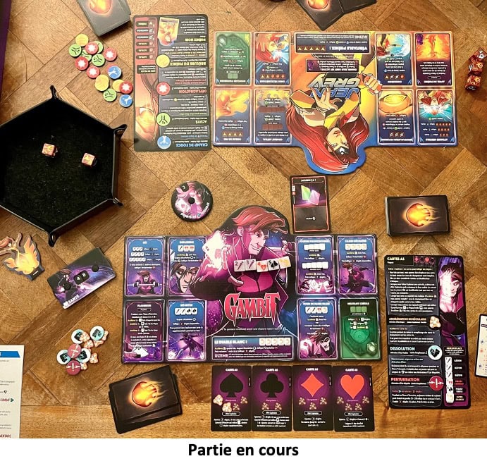 Test et avis de Marvel Dice Throne X-Men