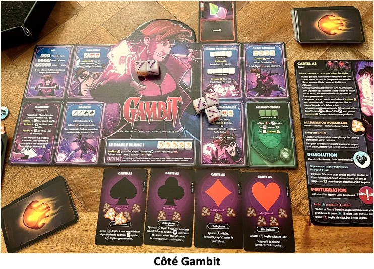 Test et avis de Marvel Dice Throne X-Men