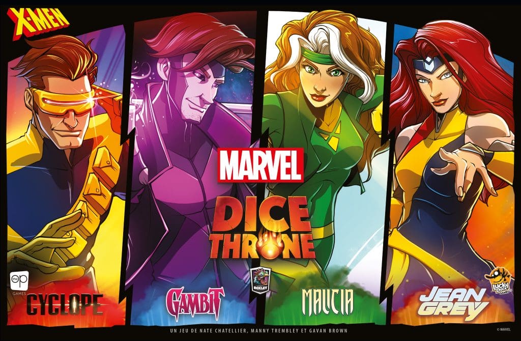 Marvel Dice Throne X-Men jeu
