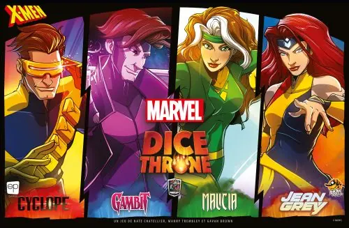 Marvel Dice Throne X-Men jeu