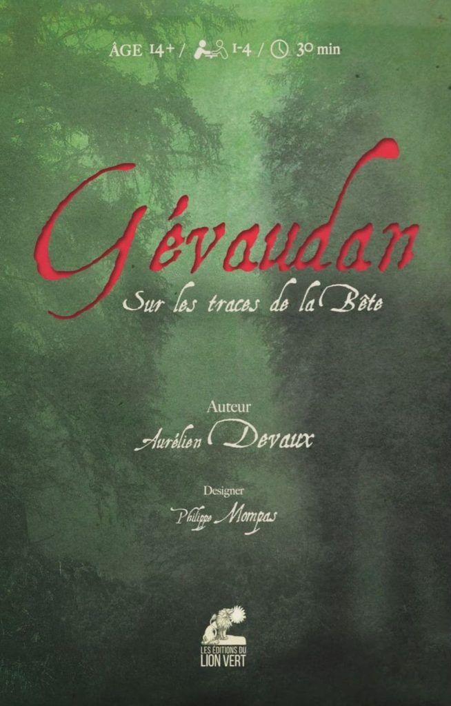 Test et avis de Gévaudan chez Le Lion Vert