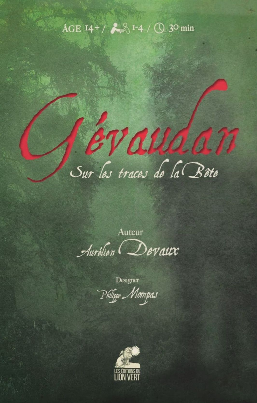 Test et avis de Gévaudan chez Le Lion Vert