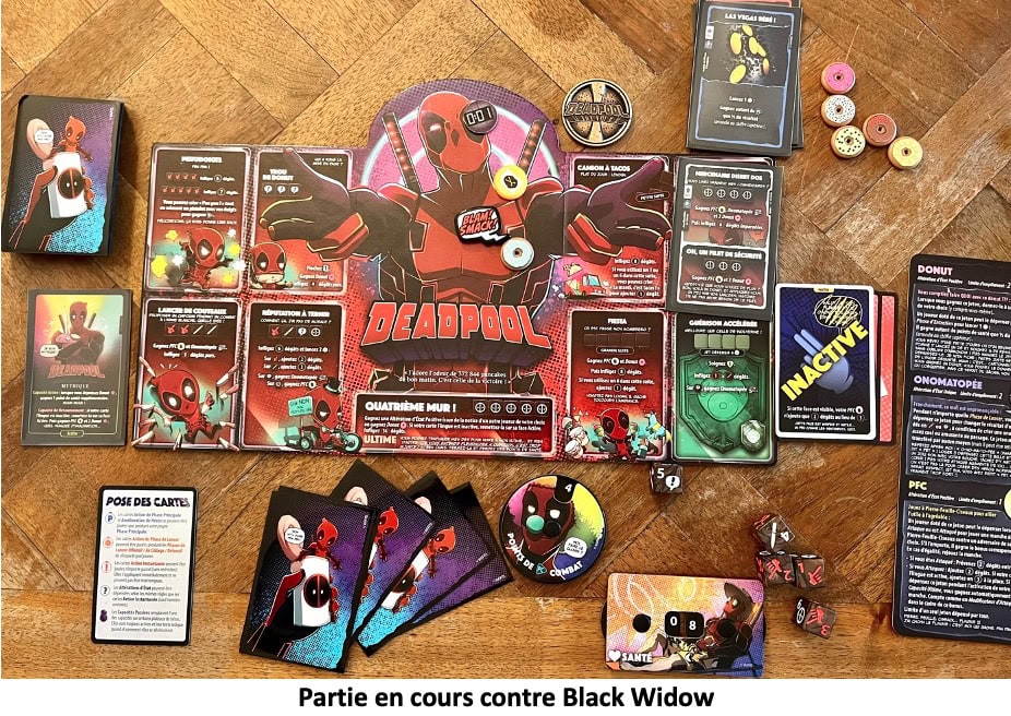 Test et avis de Marvel Dice Throne : Deadpool